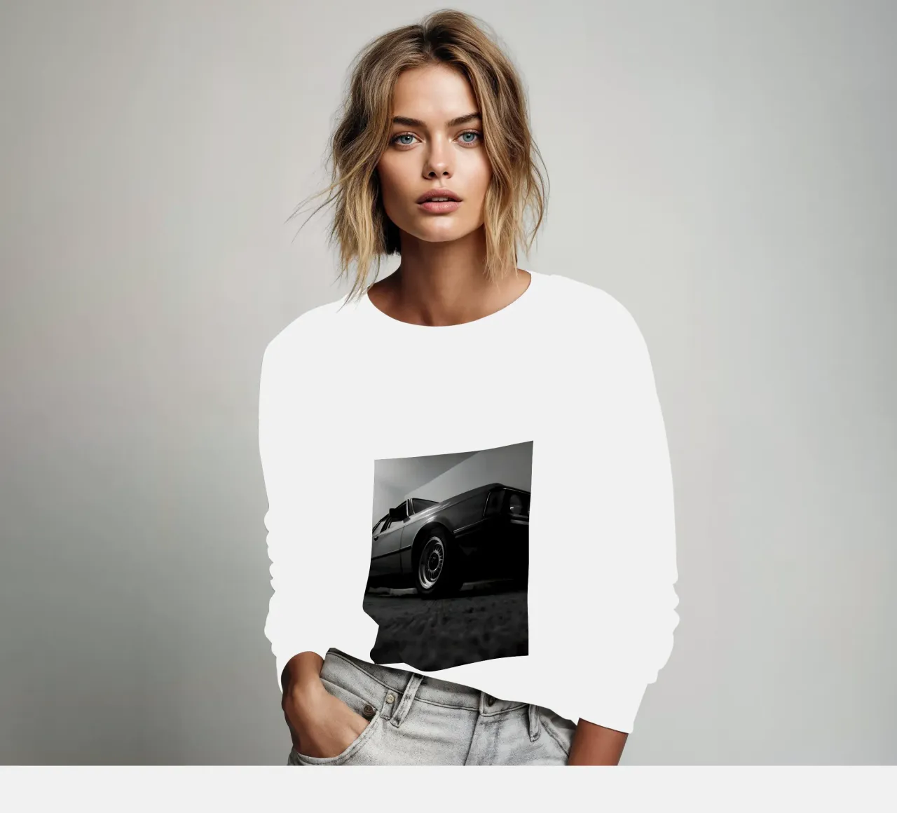 Auto d'epoca monocromatica felpa da CAR EDITION