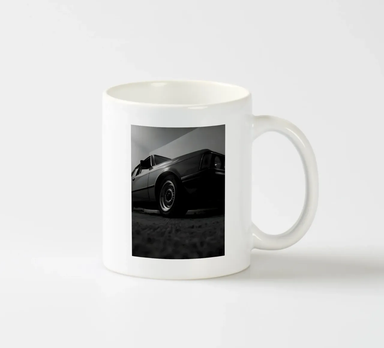 Auto d'epoca monocromatica tazza in ceramica da CAR EDITION