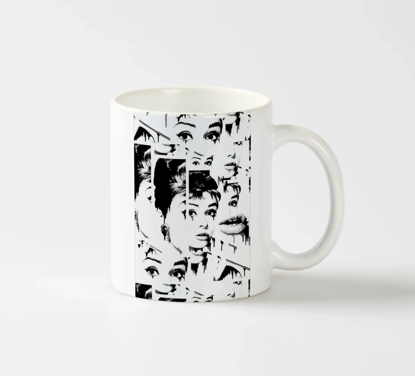 Crushed ceramic mug by Kristy Patterson