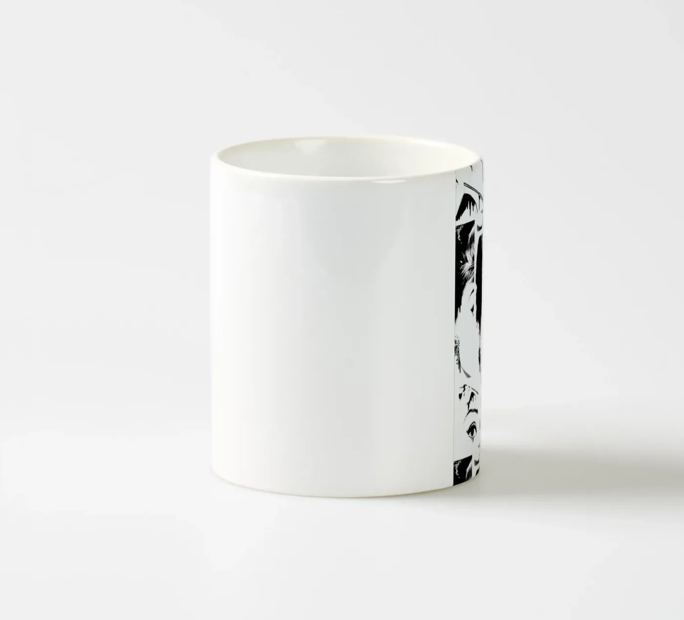 Crushed ceramic mug by Kristy Patterson