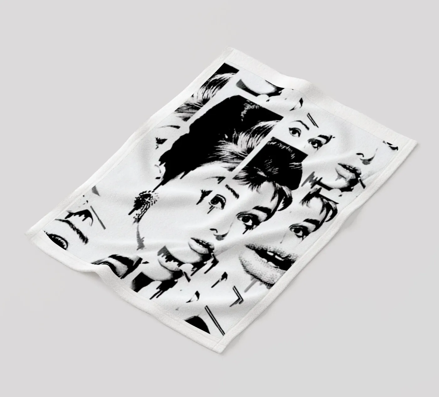 Crushed Fleecedecke von Kristy Patterson