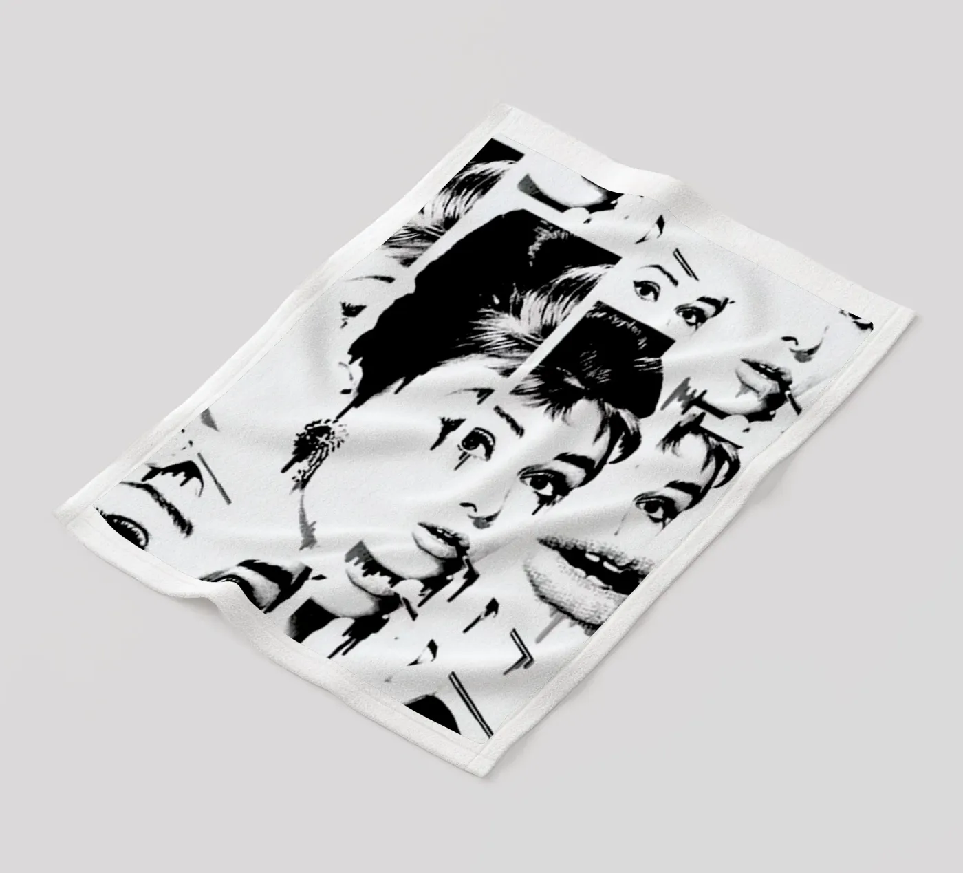 Crushed Fleecedecke von Kristy Patterson