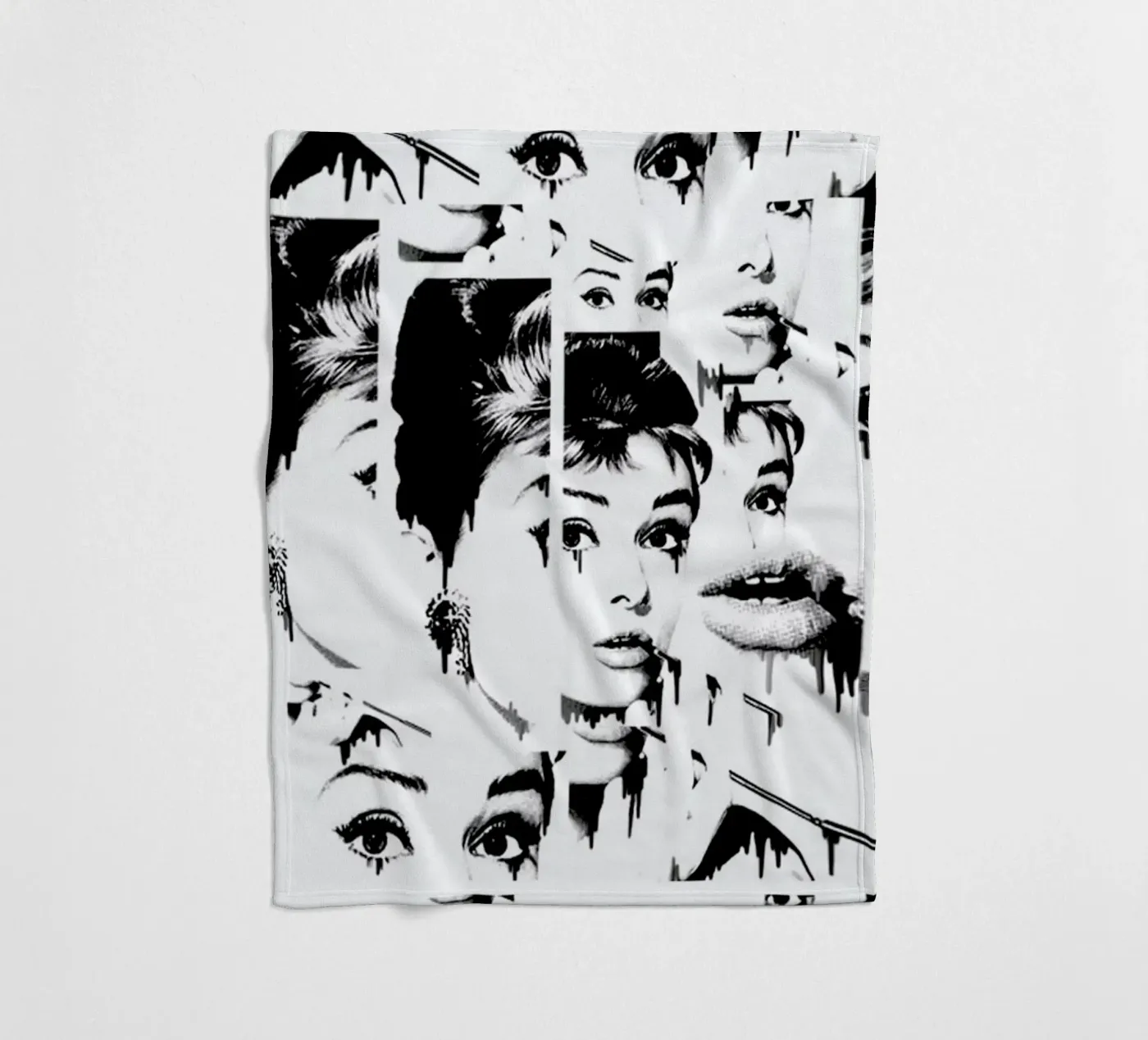 Crushed Fleecedecke von Kristy Patterson