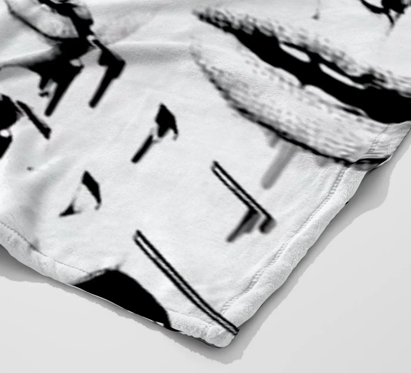 Crushed Fleecedecke von Kristy Patterson