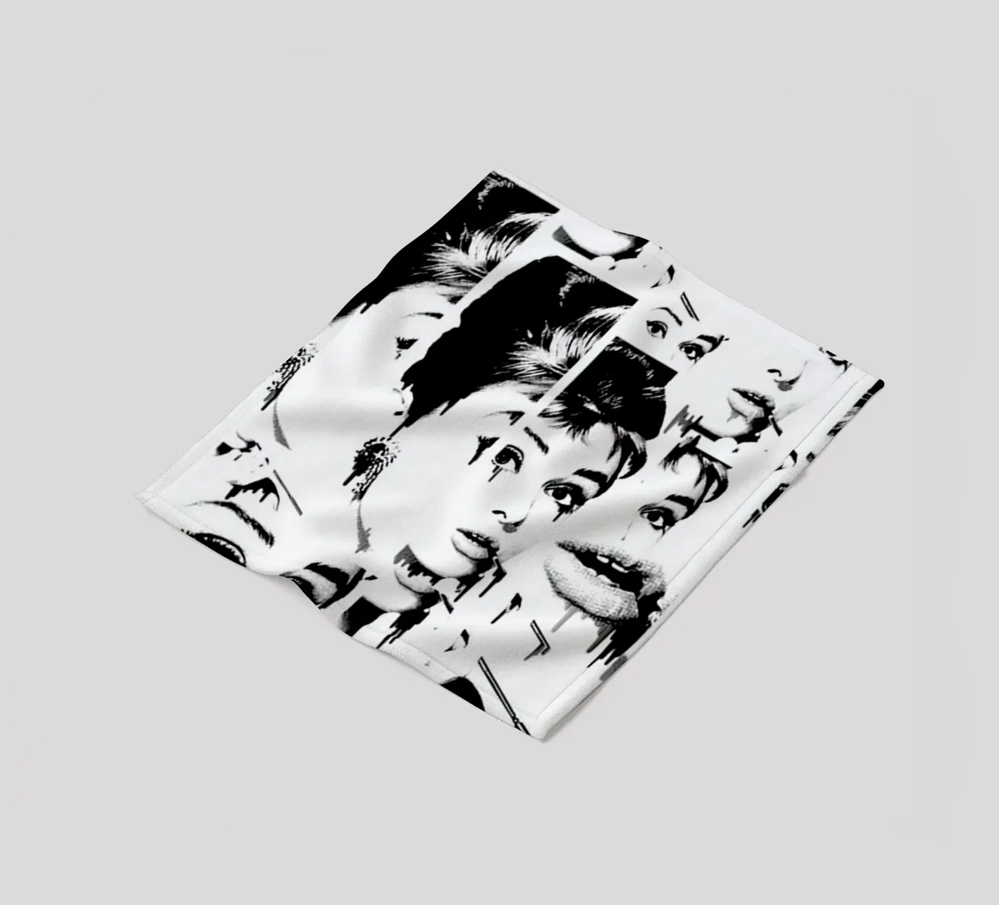 Crushed Fleecedecke von Kristy Patterson