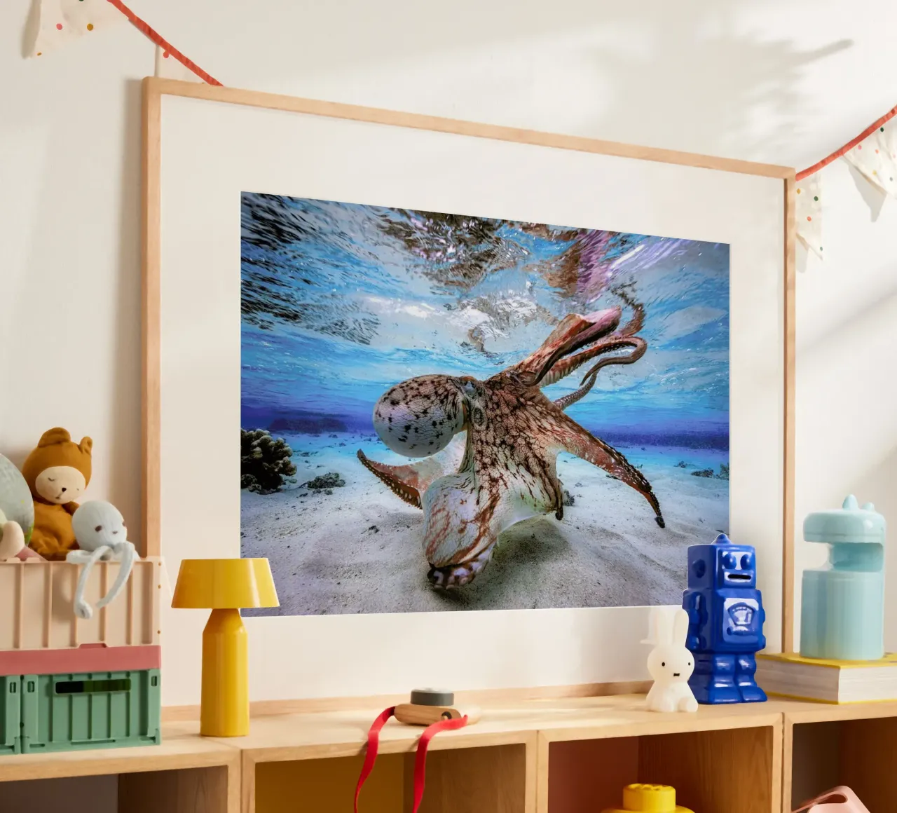 Dancing Octopus - Barathieu Gabriel hahnemühle by Pictufy