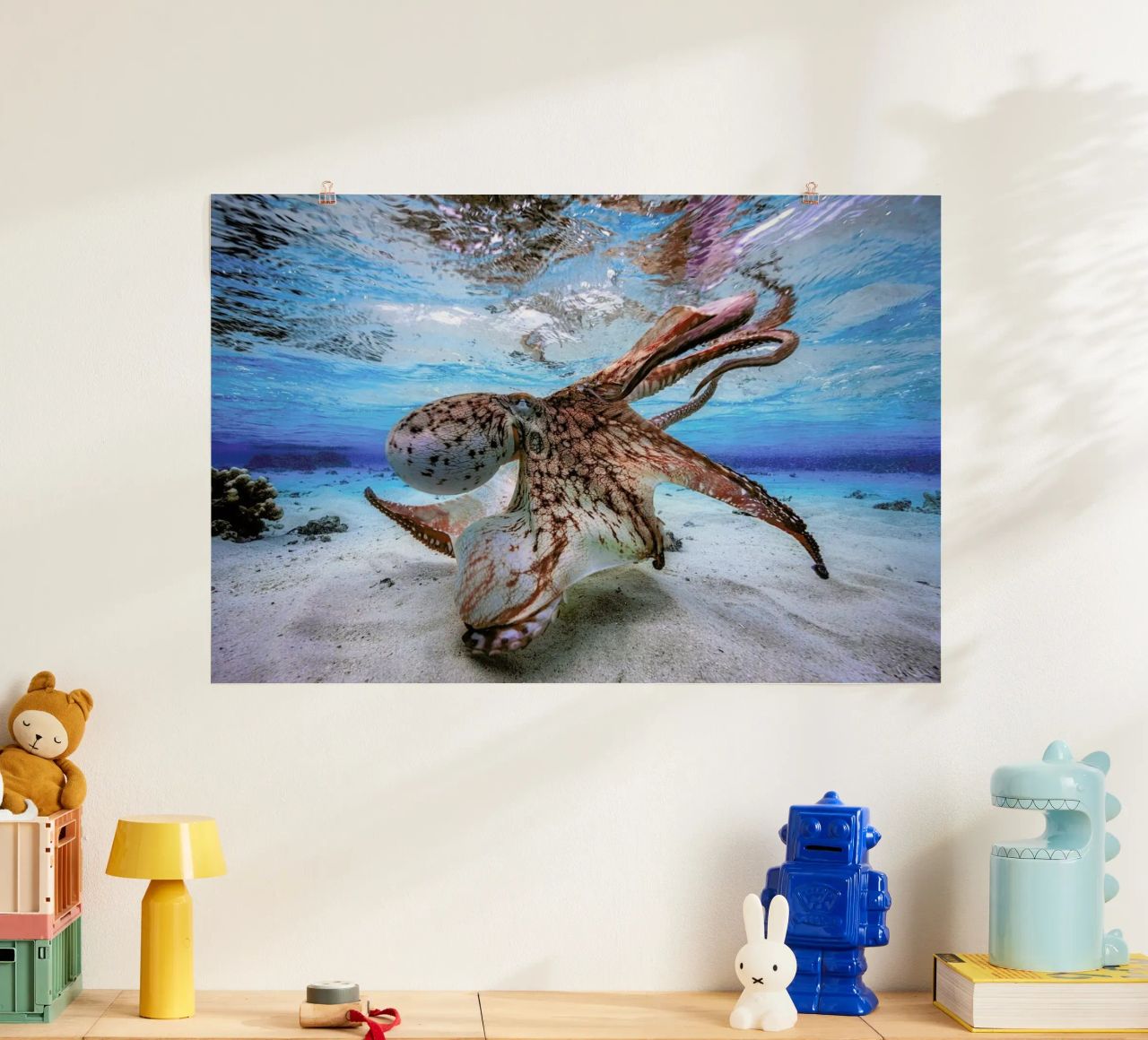 Dancing Octopus - Barathieu Gabriel poster de Pictufy