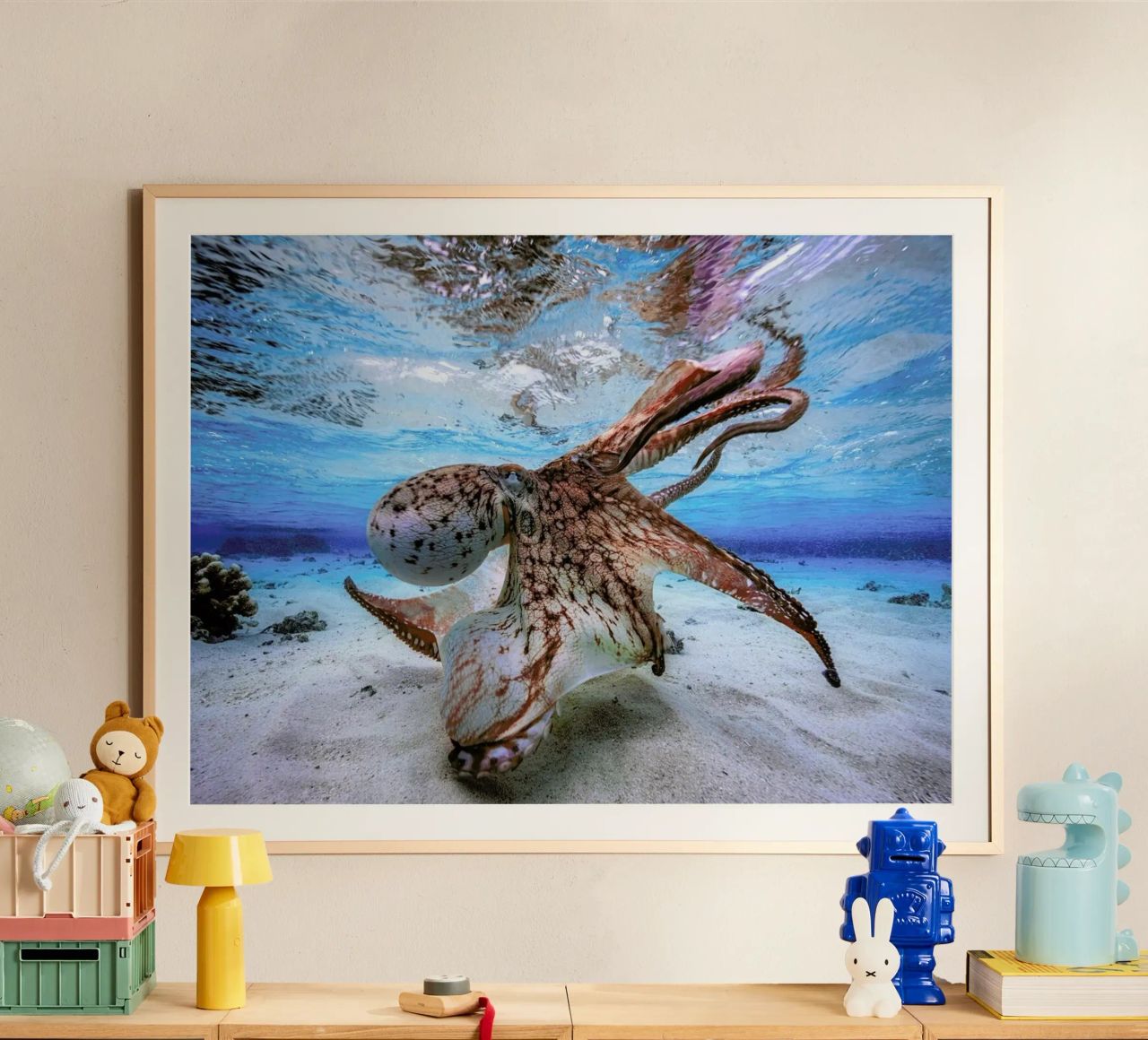 Dancing Octopus - Barathieu Gabriel poster de Pictufy