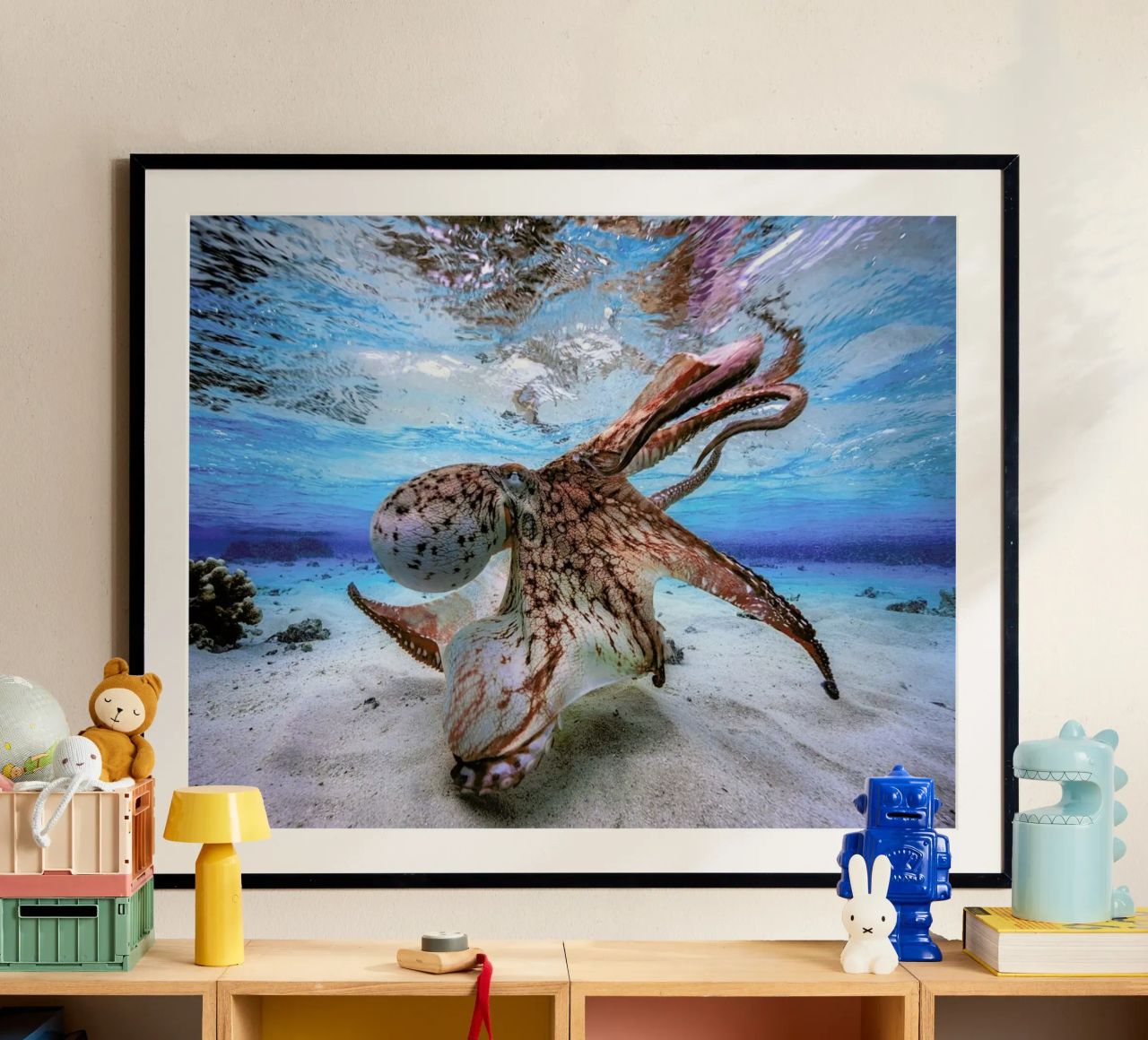 Dancing Octopus - Barathieu Gabriel poster de Pictufy