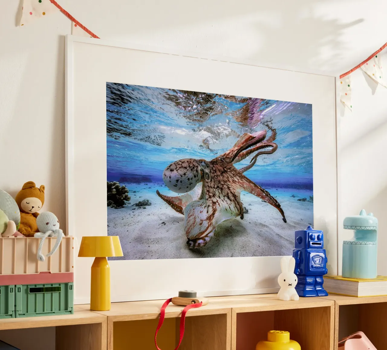 Dancing Octopus - Barathieu Gabriel hahnemühle by Pictufy