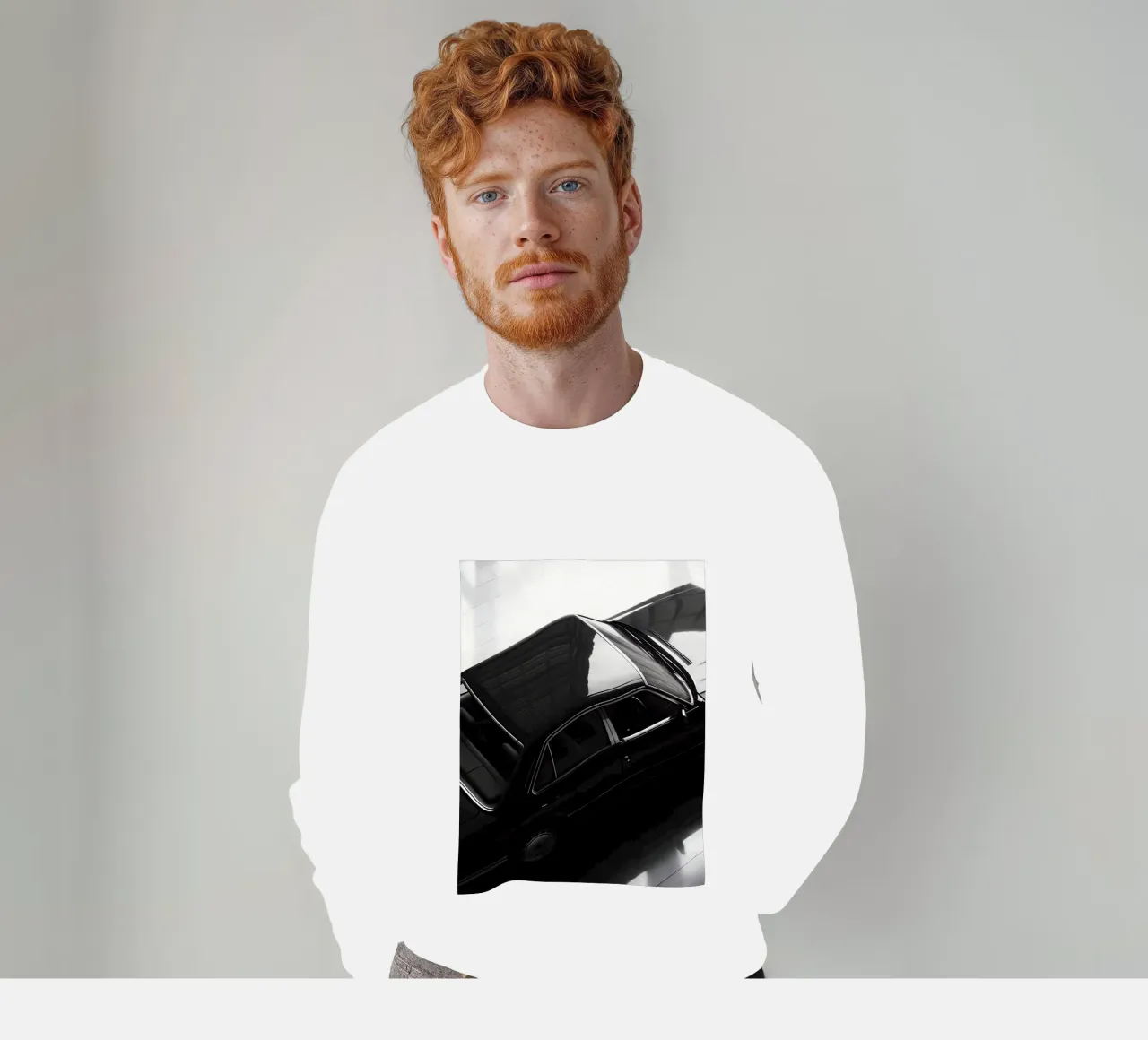 Auto d'epoca monocromatica felpa da CAR EDITION