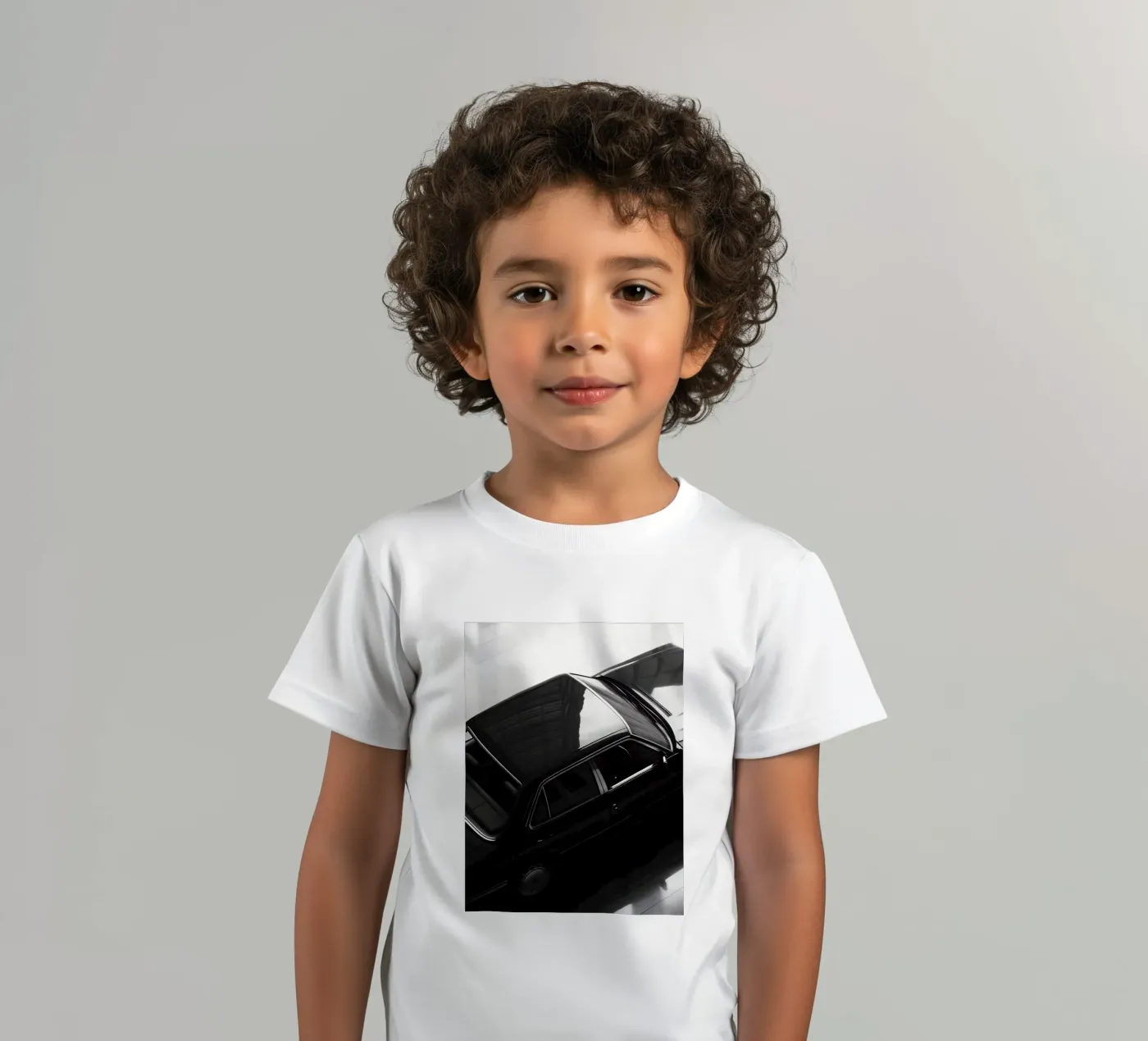 Auto d'epoca monocromatica t-shirt bambini da CAR EDITION