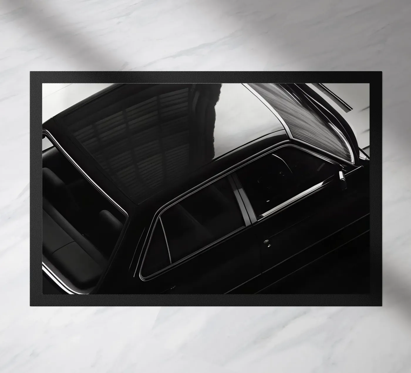 Monochrome Classic Car Fußmatte von CAR EDITION