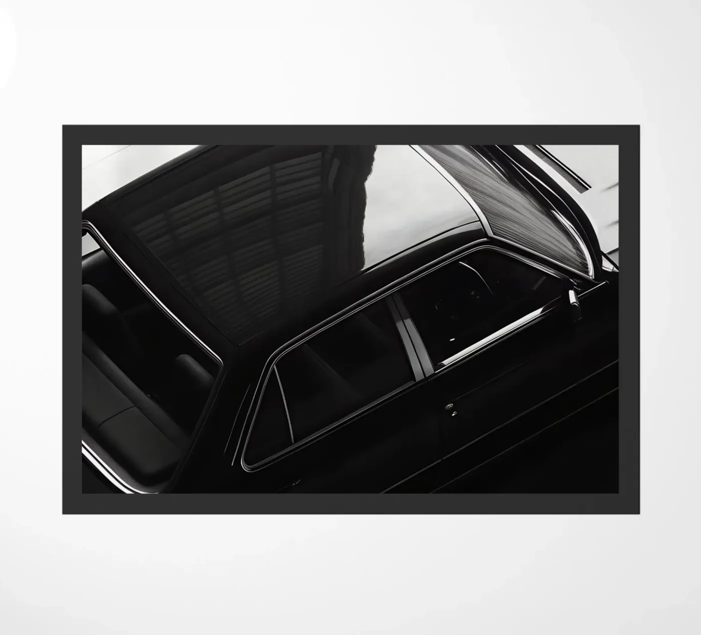 Monochrome Classic Car Fußmatte von CAR EDITION