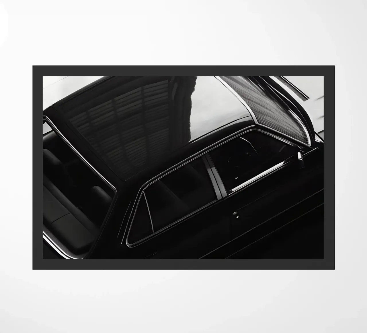 Auto d'epoca monocromatica zerbino da CAR EDITION
