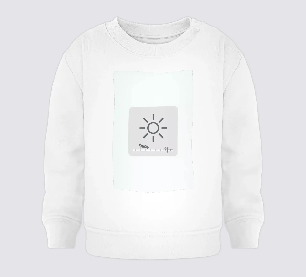 Sun Screen sudadera de bebé de Viktor Hertz
