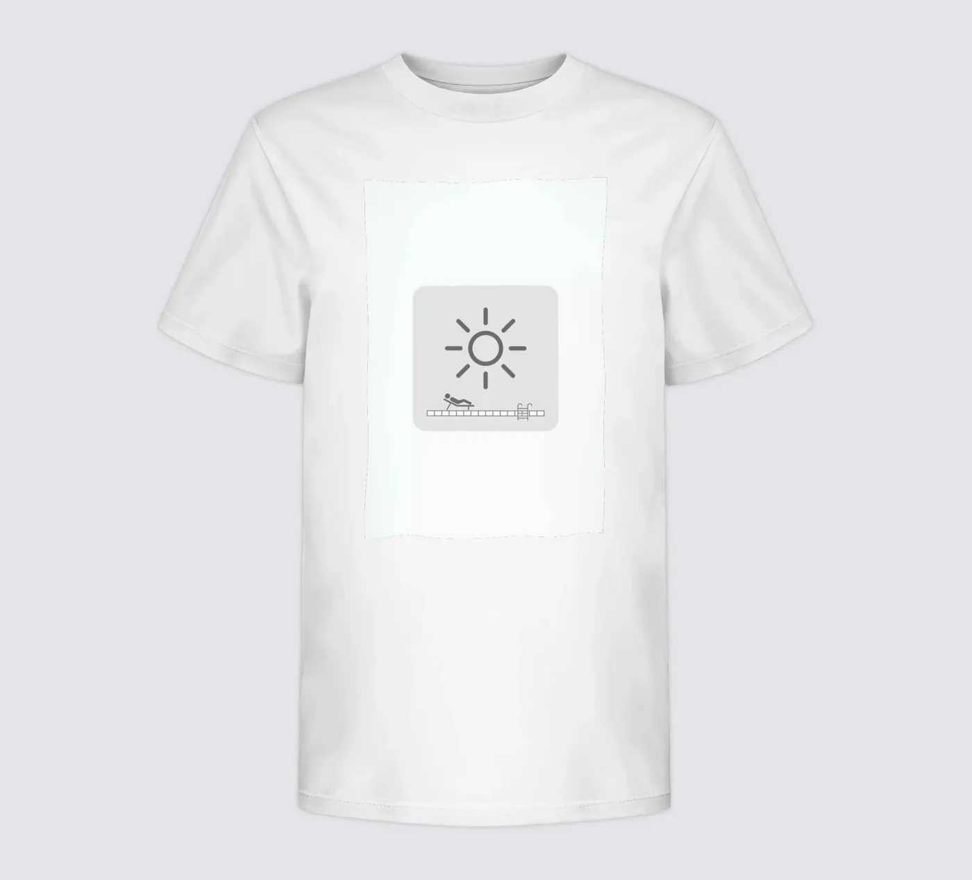 Sun Screen t-shirt bambini da Viktor Hertz