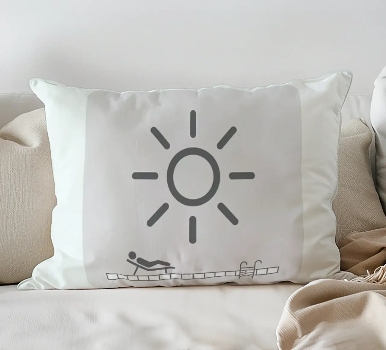 Sun Screen cuscino da Viktor Hertz