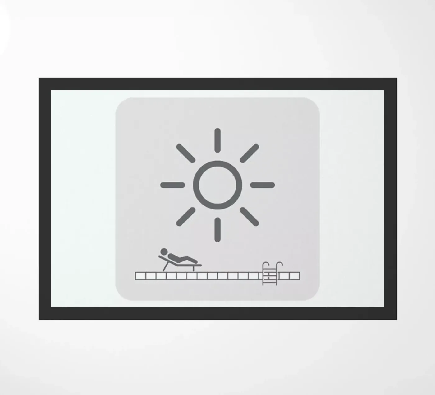 Sun Screen deurmat van Viktor Hertz