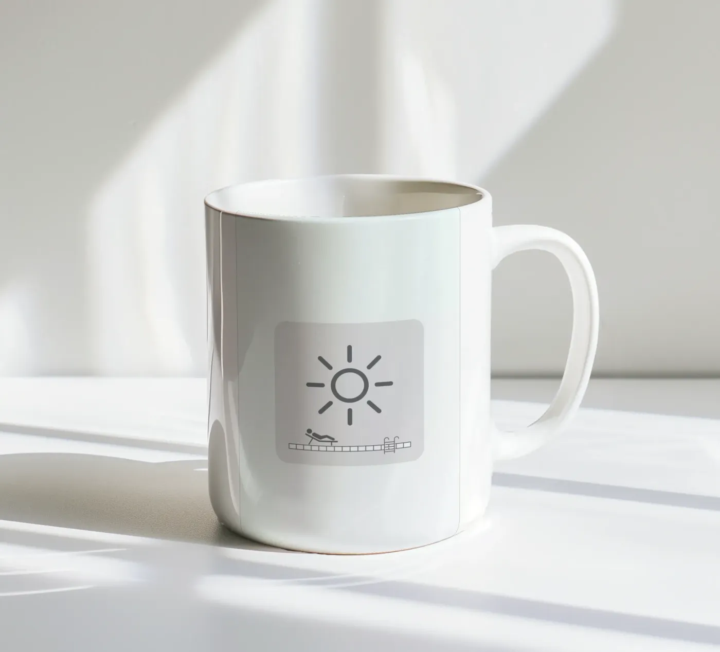 Sun Screen ceramic mug by Viktor Hertz