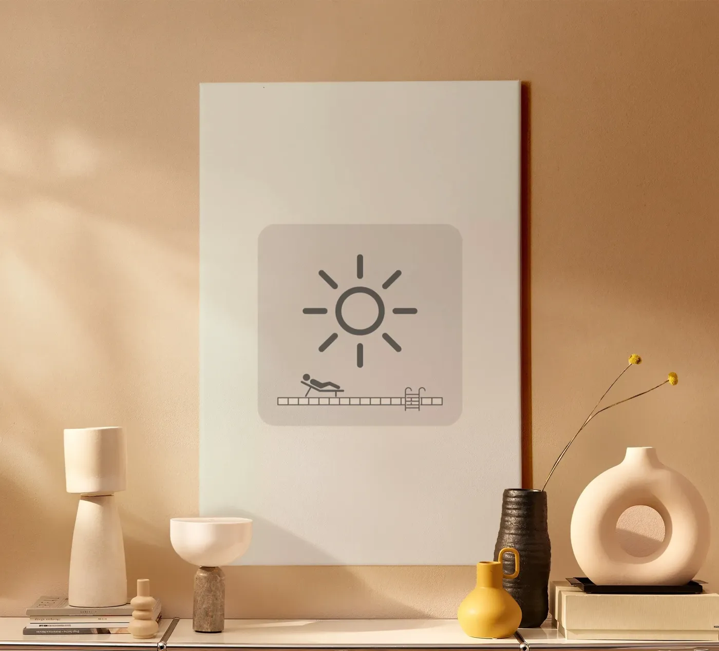 Sun Screen tela da Viktor Hertz