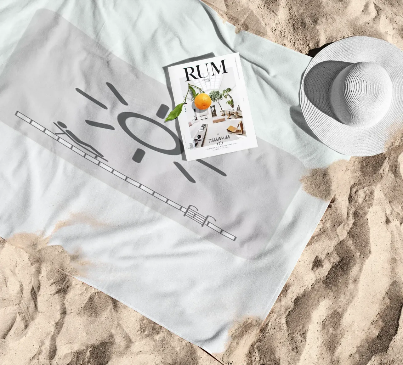 Sun Screen telo mare da Viktor Hertz