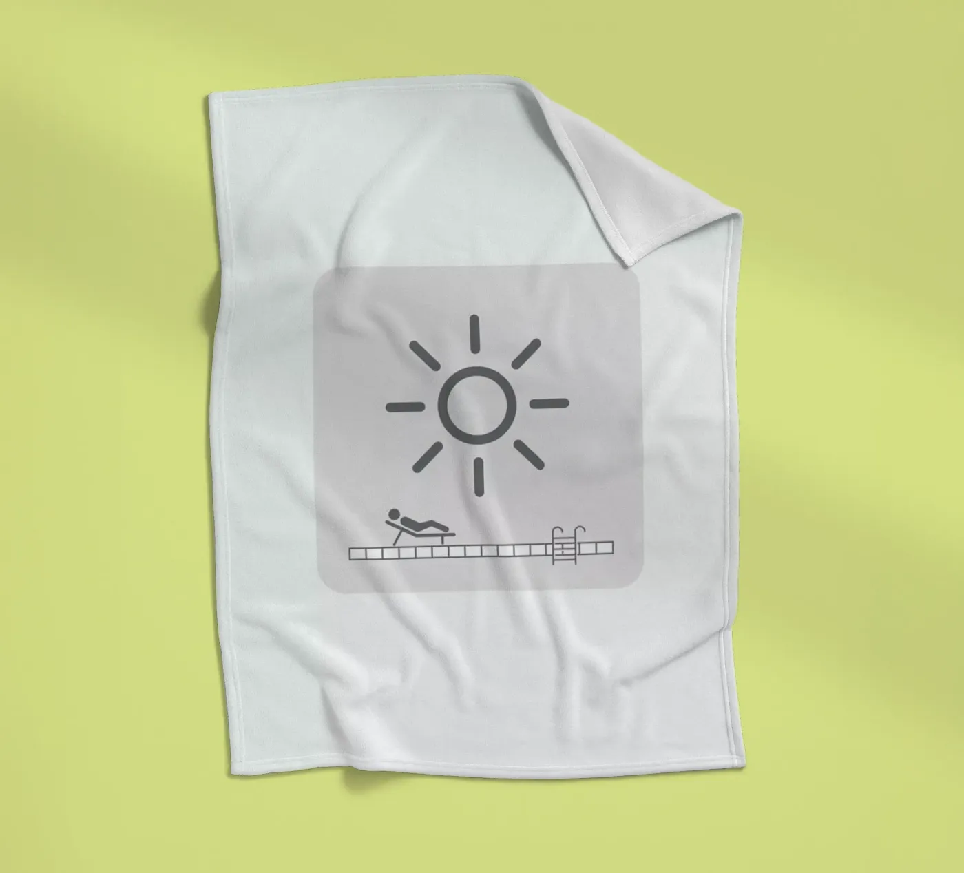 Sun Screen fleecedeken van Viktor Hertz