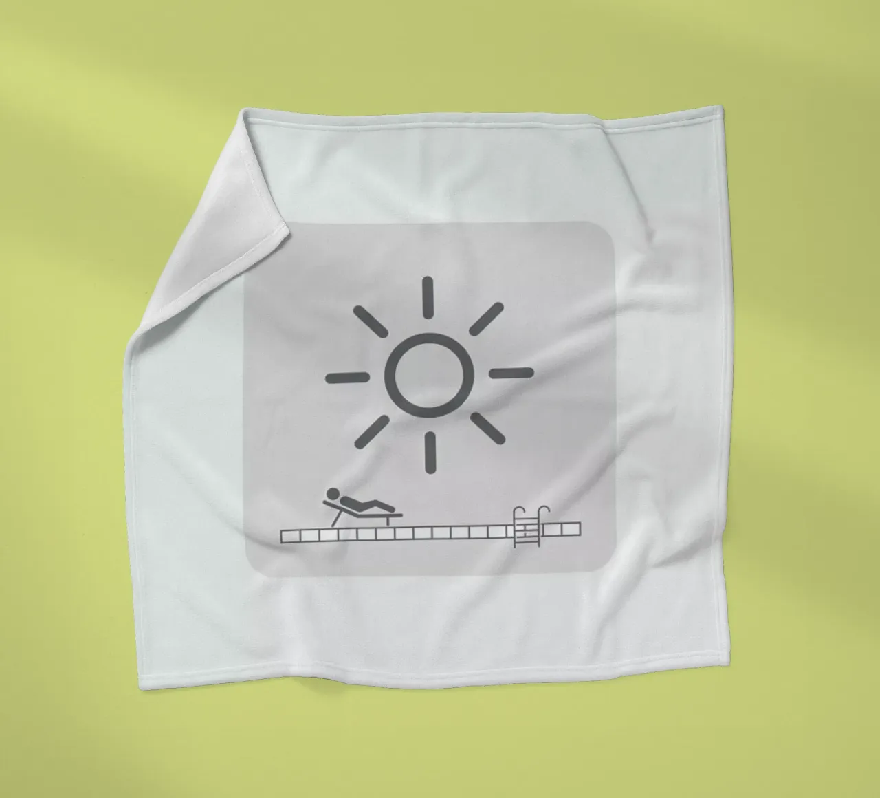 Sun Screen coperta in pile da Viktor Hertz