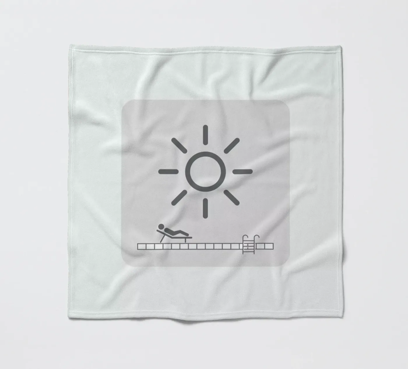 Sun Screen fleecedeken van Viktor Hertz