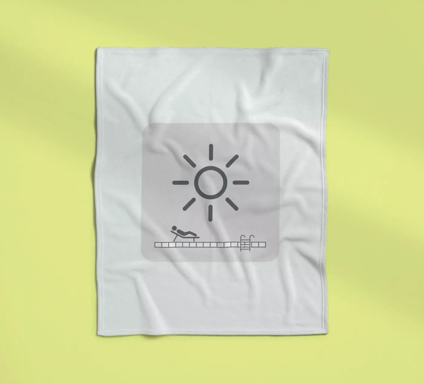 Sun Screen fleecedeken van Viktor Hertz