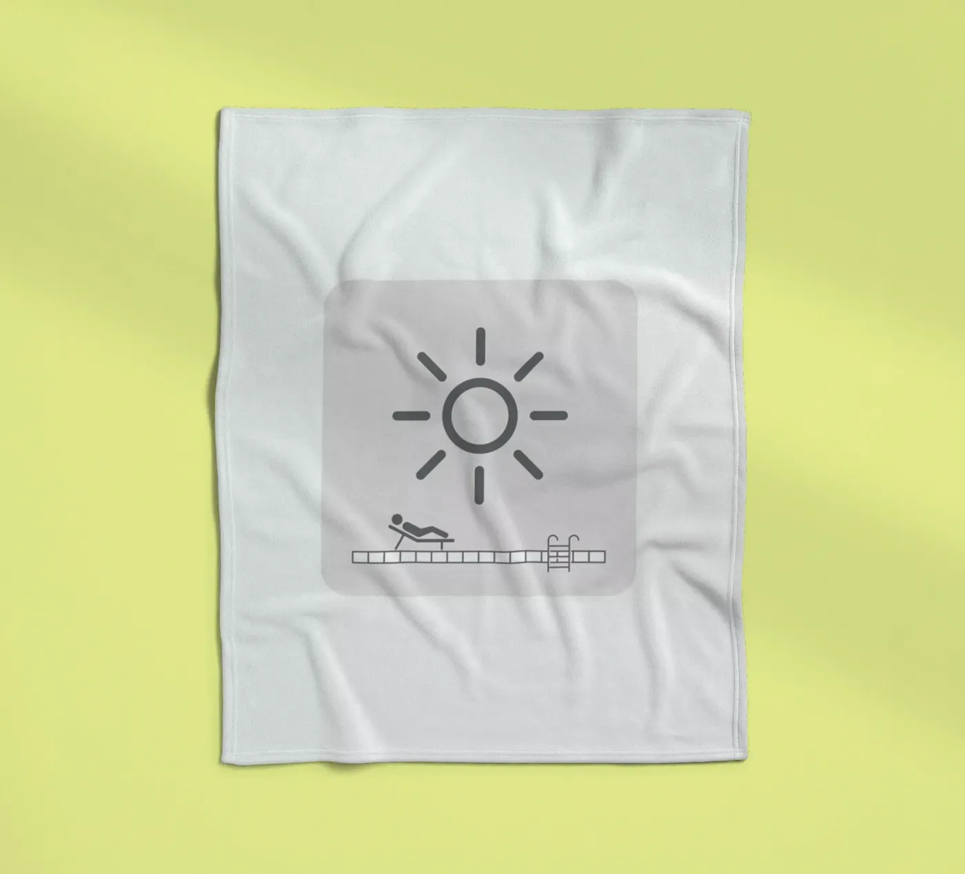 Sun Screen Fleecedecke von Viktor Hertz