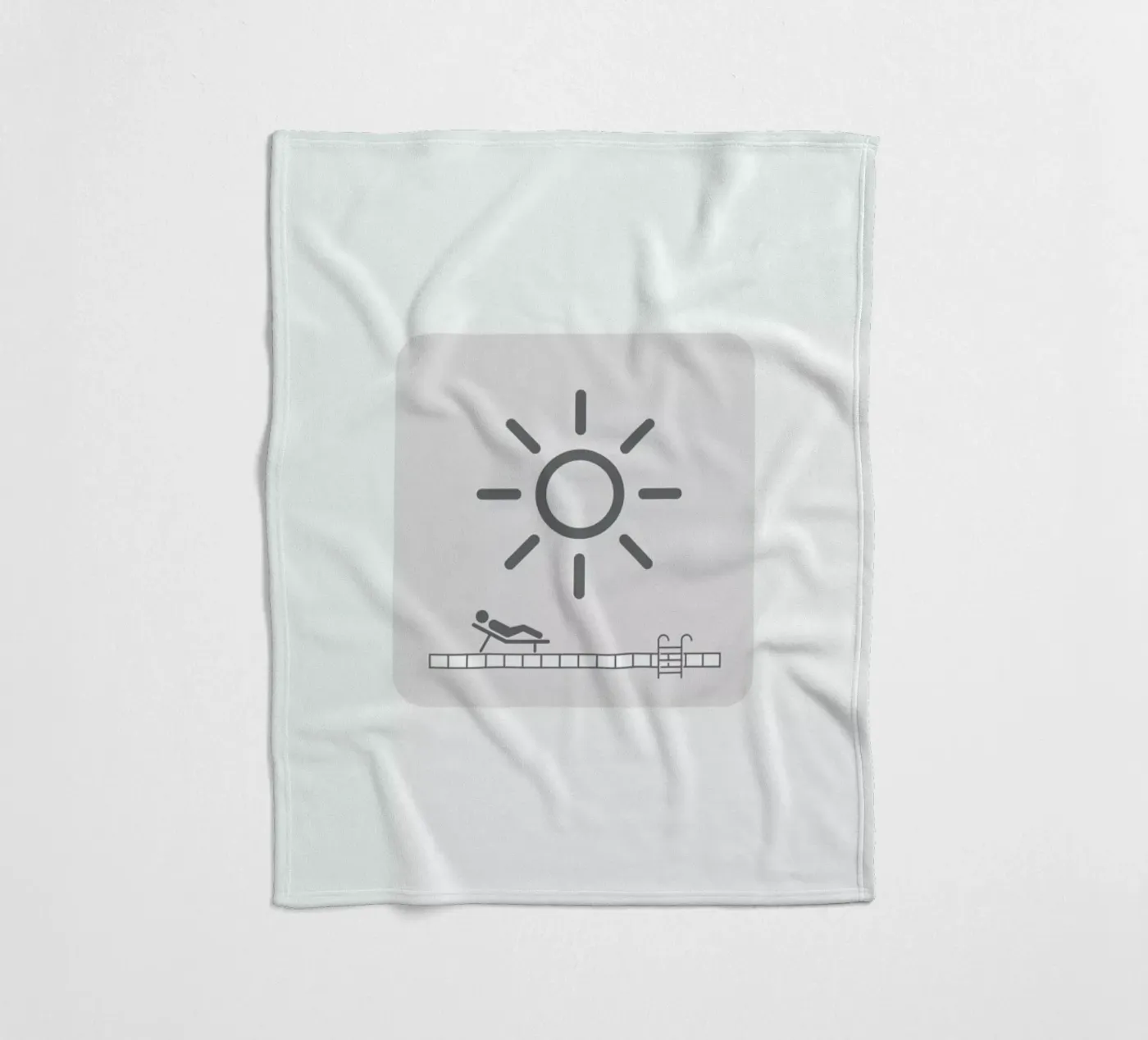 Sun Screen fleecedeken van Viktor Hertz