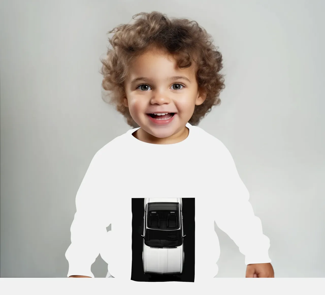 Auto d'epoca monocromatica felpa neonato da CAR EDITION