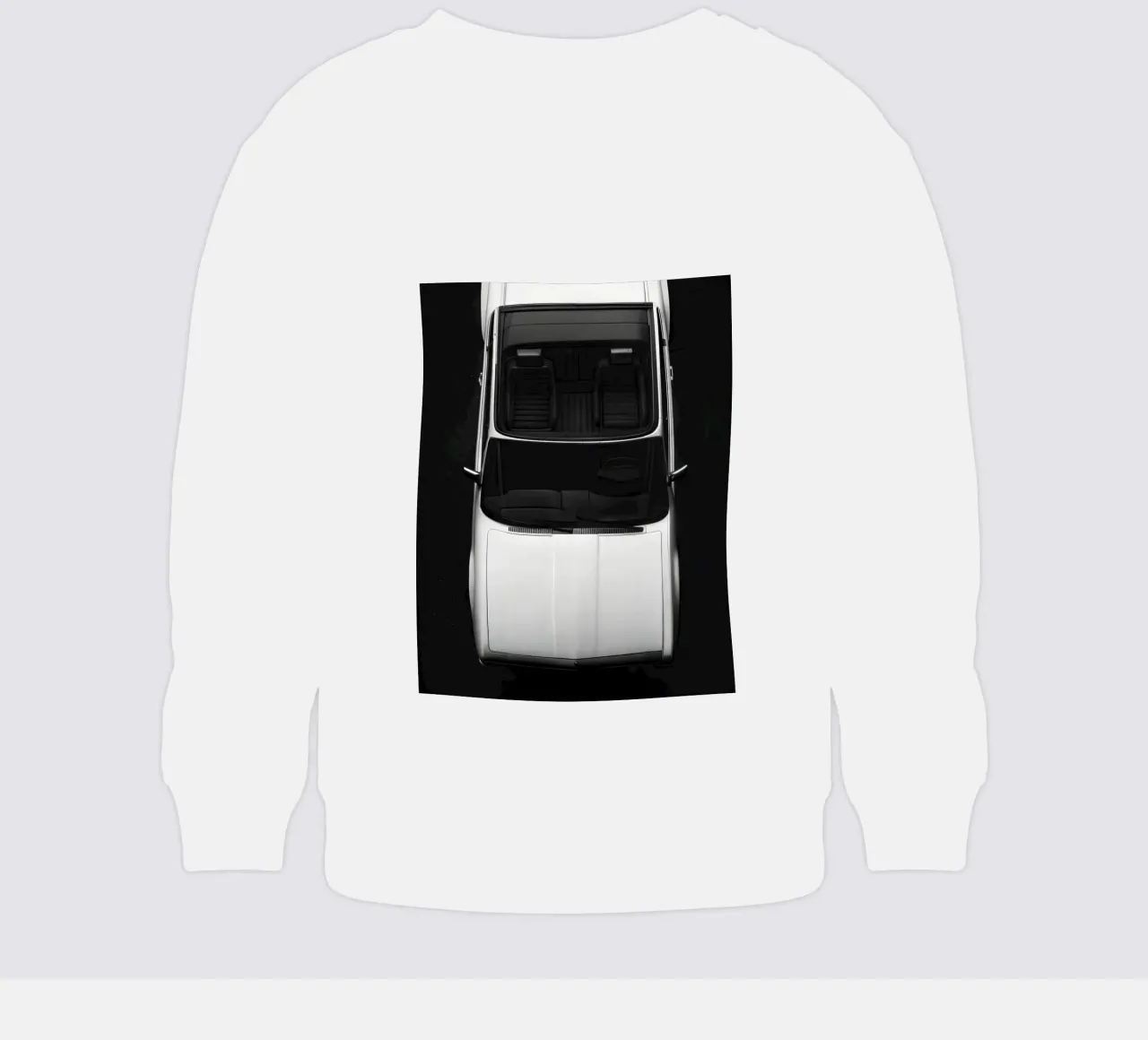 Auto d'epoca monocromatica felpa neonato da CAR EDITION