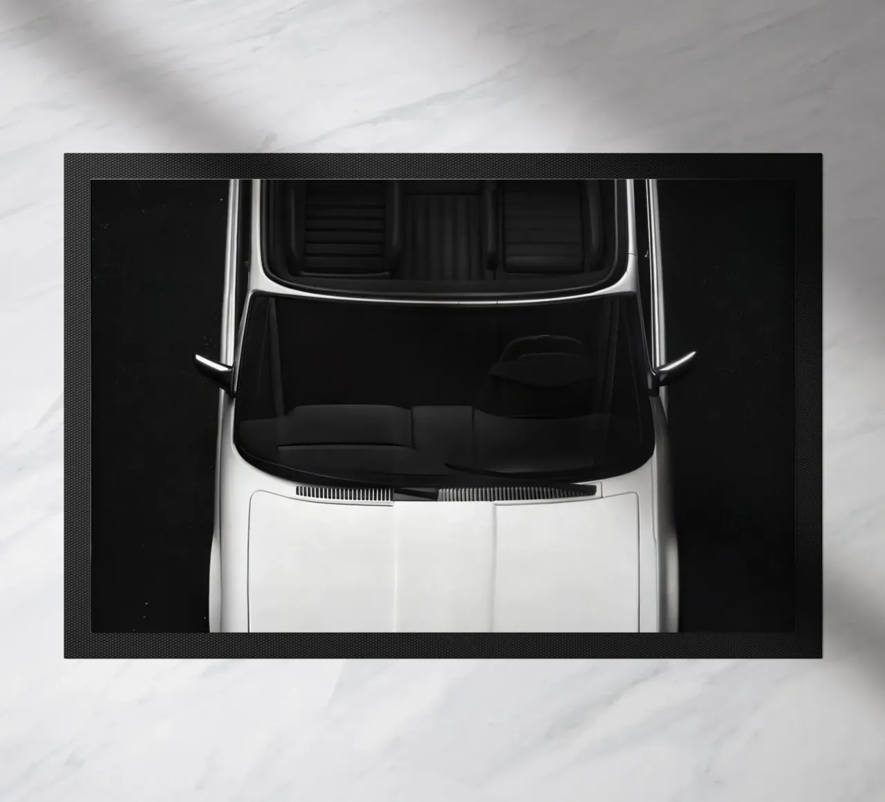 Auto d'epoca monocromatica zerbino da CAR EDITION