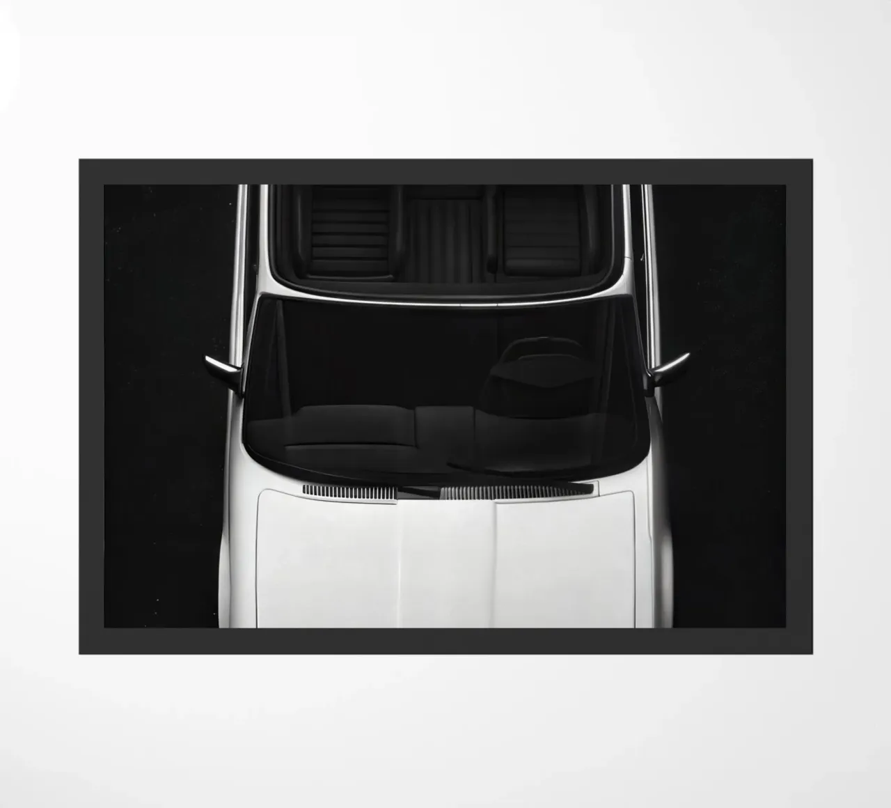 Auto d'epoca monocromatica zerbino da CAR EDITION