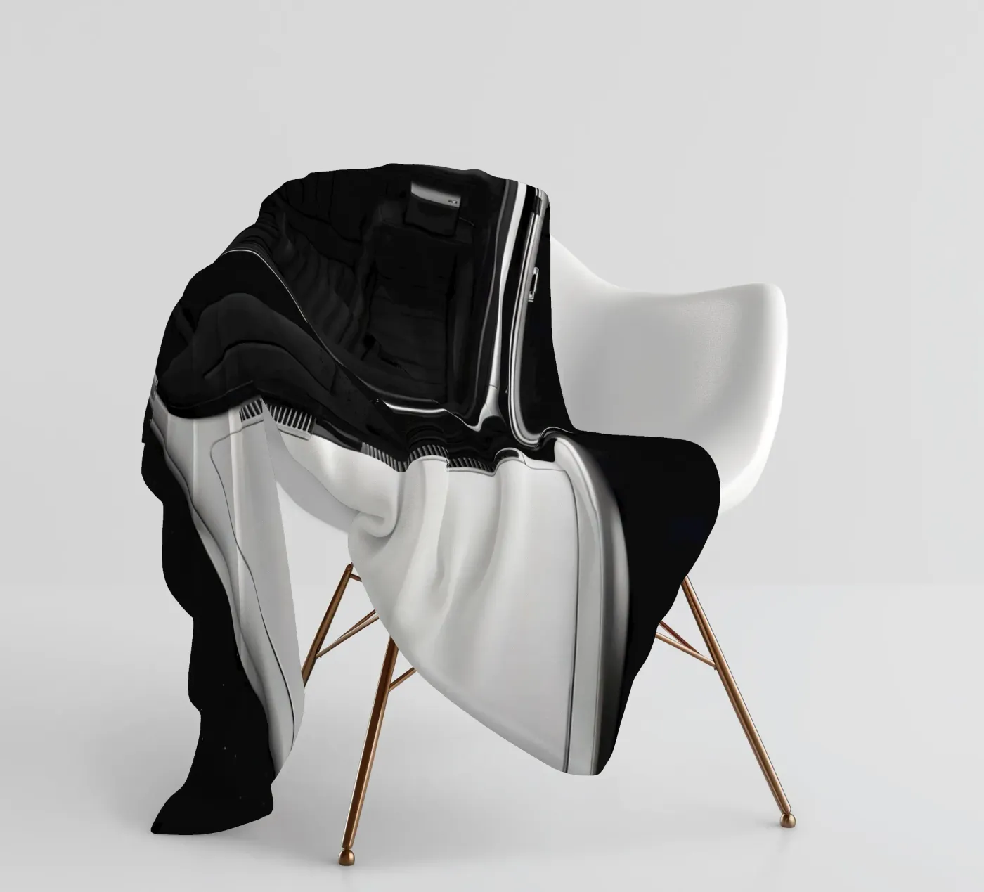 Monochrome Classic Car plaid polaire de CAR EDITION