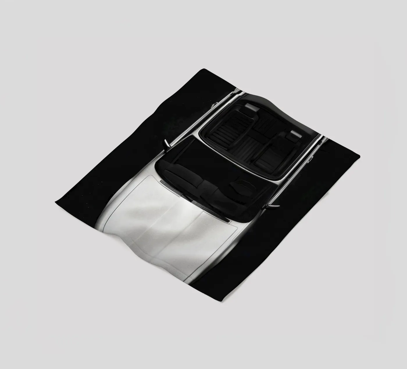 Monochrome Classic Car plaid polaire de CAR EDITION