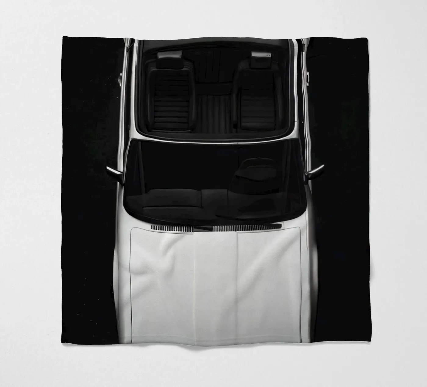 Monochrome Classic Car plaid polaire de CAR EDITION