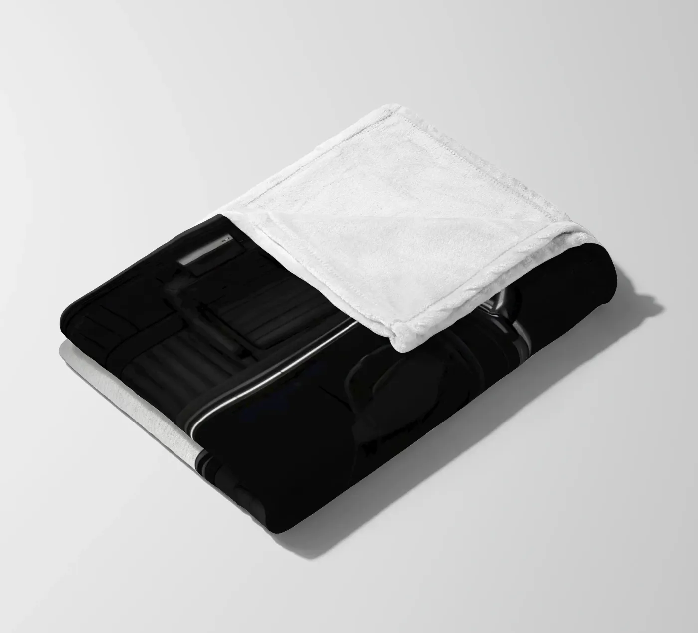 Monochrome Classic Car plaid polaire de CAR EDITION