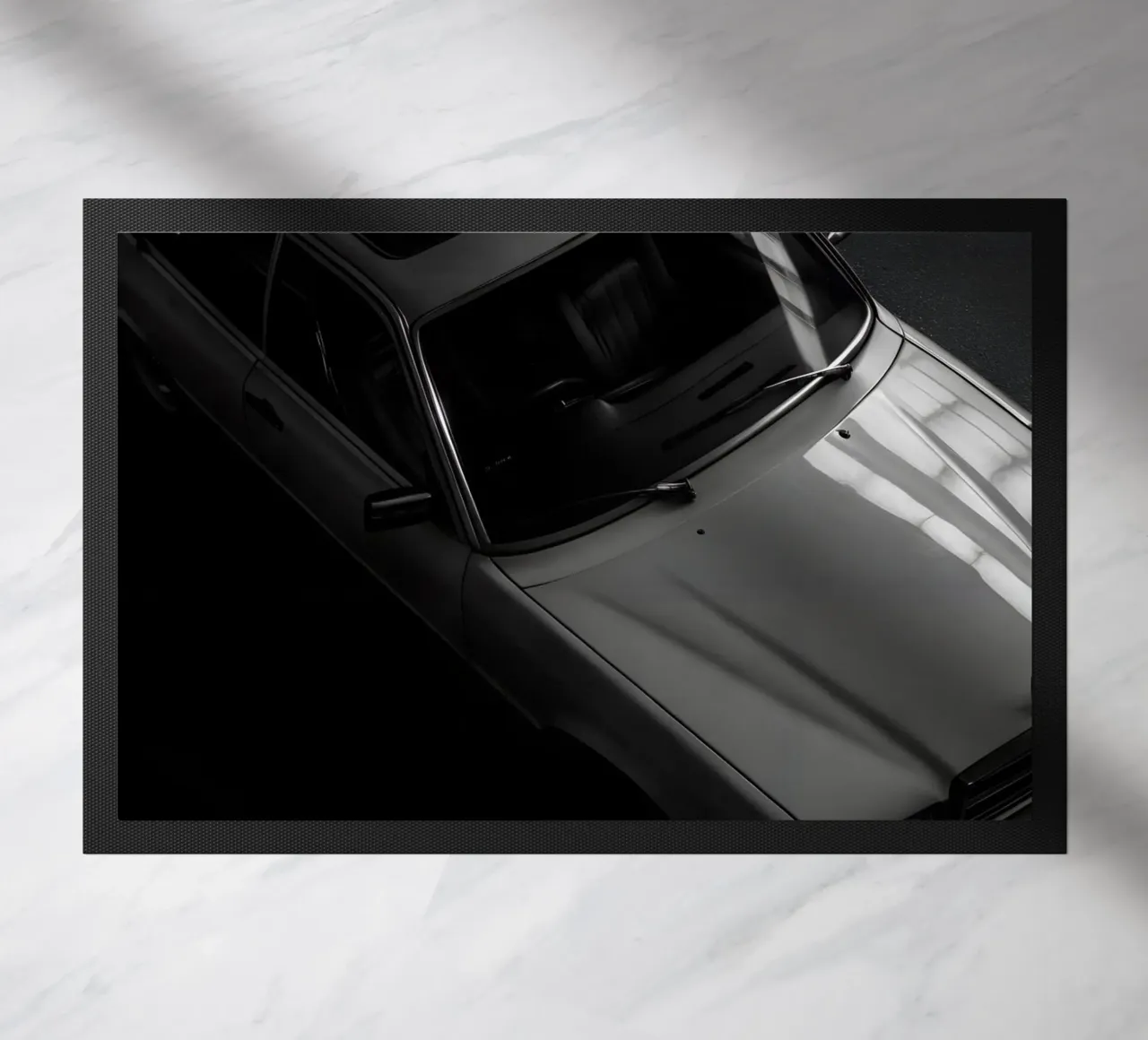 Auto d'epoca monocromatica zerbino da CAR EDITION