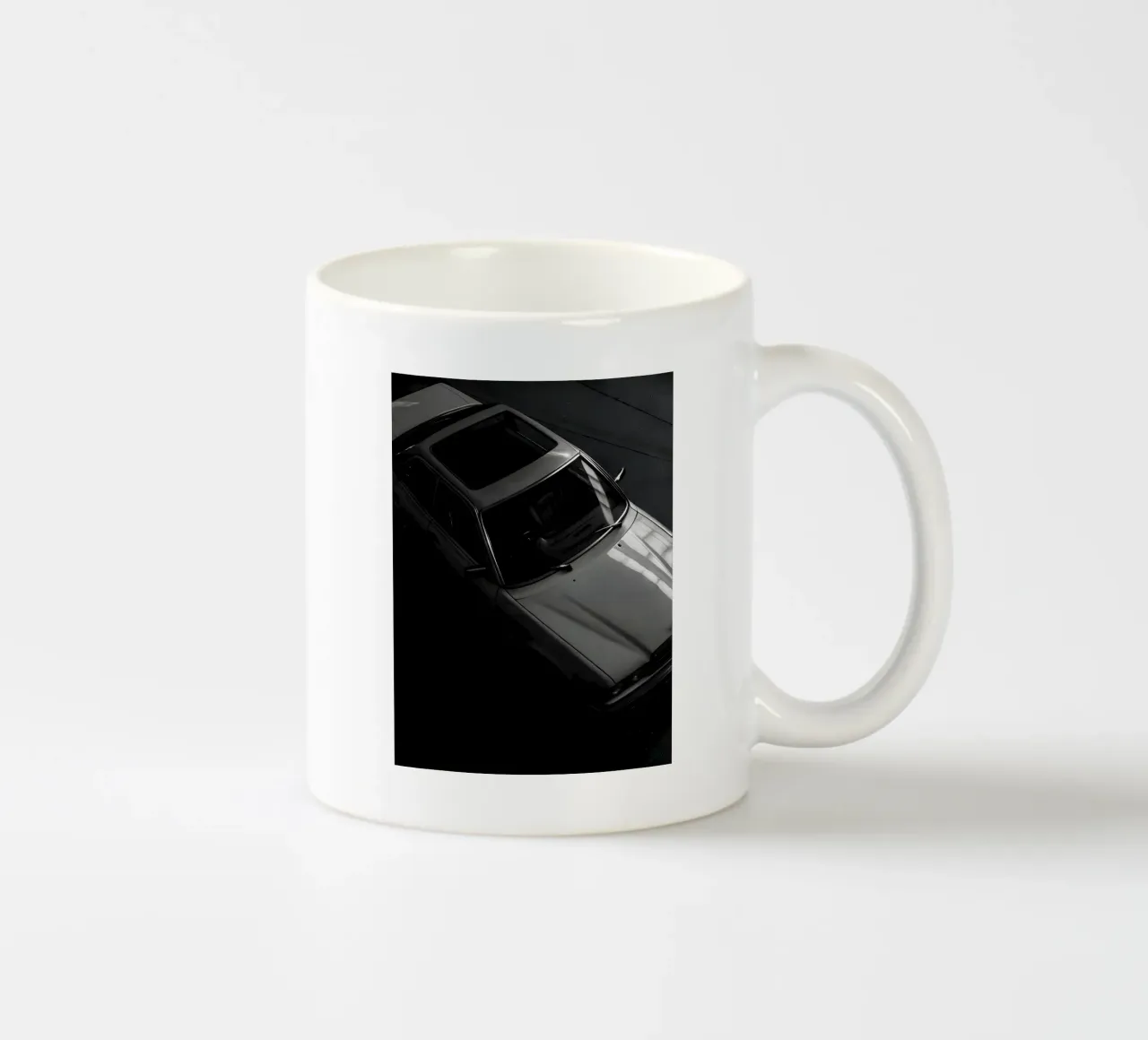 Auto d'epoca monocromatica tazza in ceramica da CAR EDITION