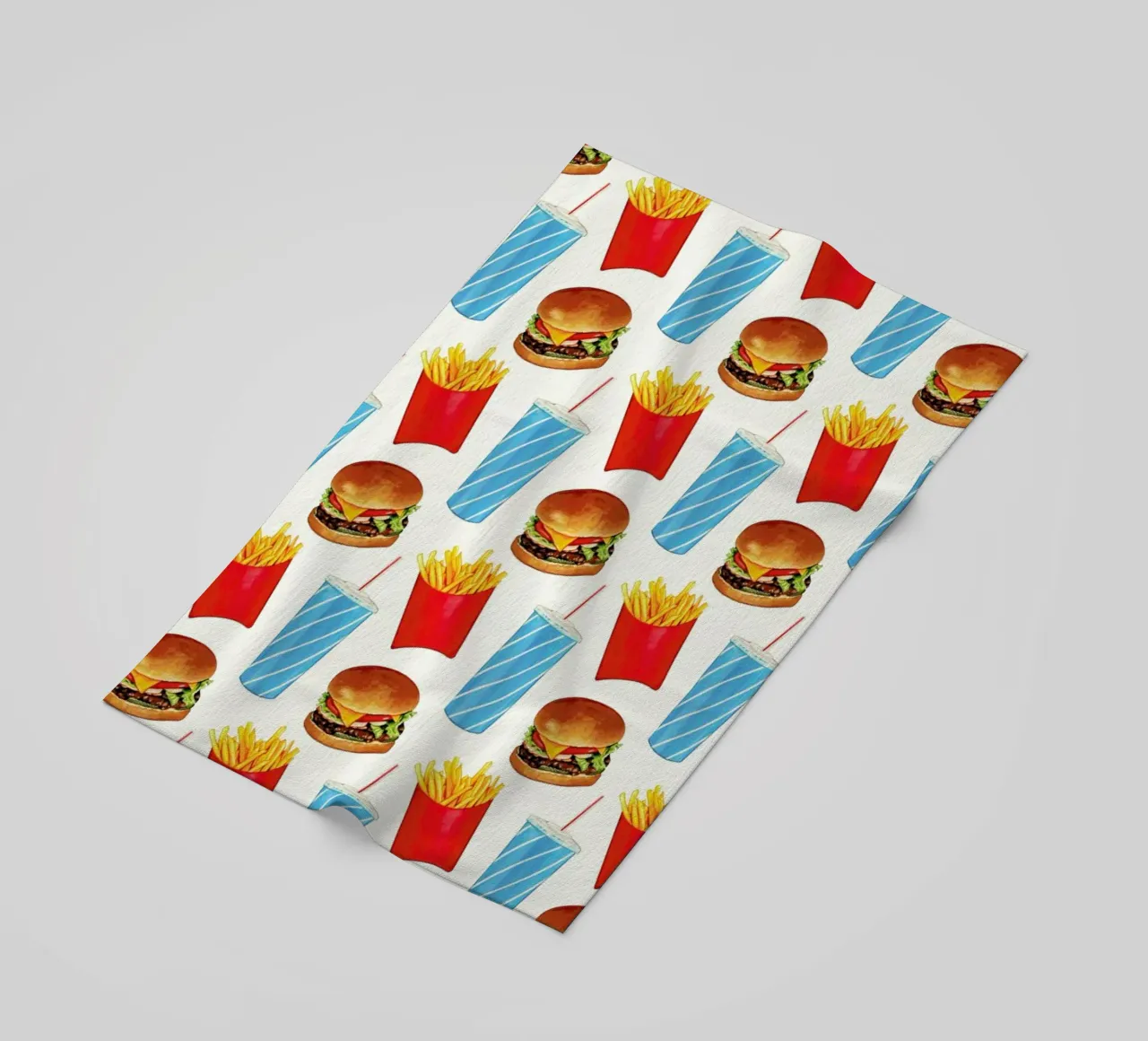 Combo Meal Pattern White telo mare da Kelly Gilleran