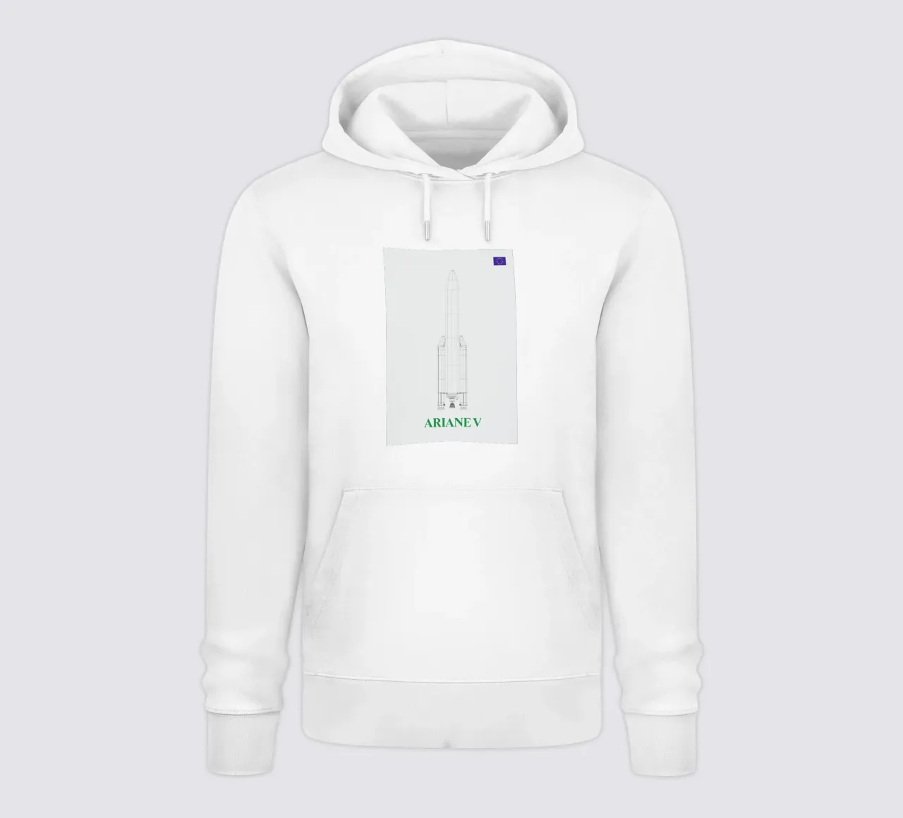 Ariane V V2 03 felpa con cappuccio da Marc Schulthess