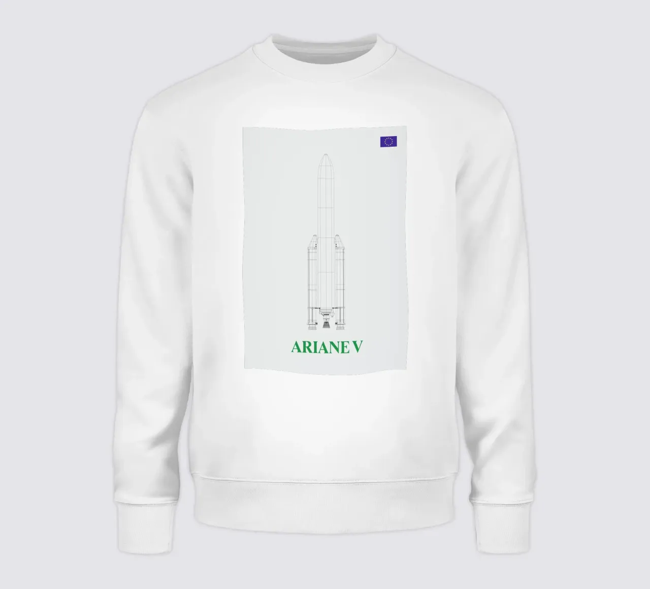 Ariane V V2 03 felpa da Marc Schulthess