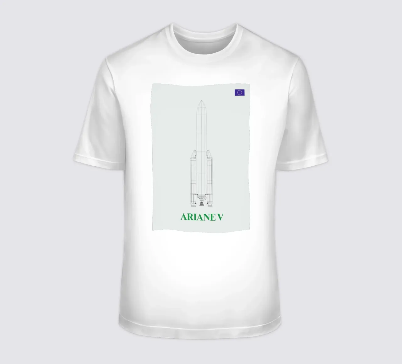 Ariane V V2 03 t-shirt da Marc Schulthess
