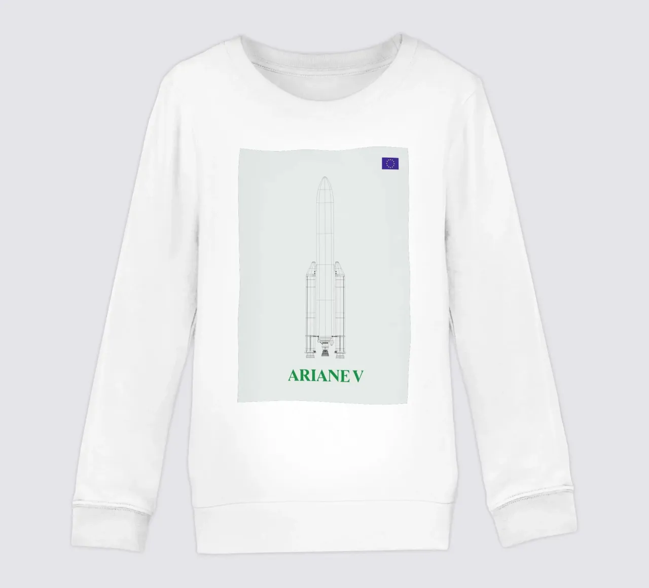 Ariane V V2 03 felpa bambino da Marc Schulthess