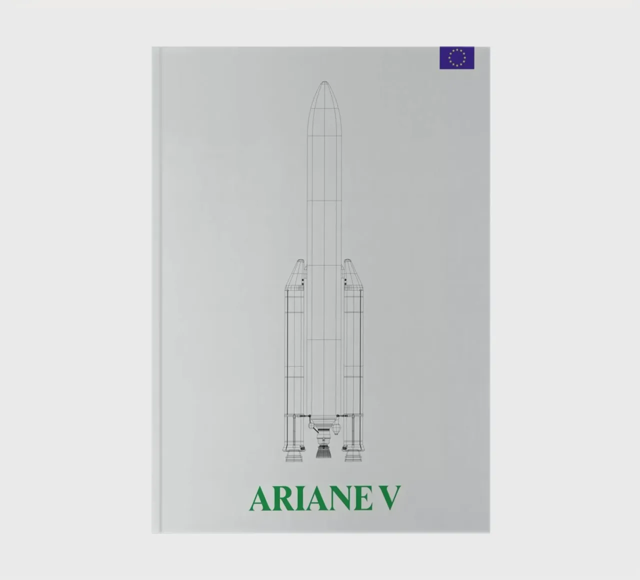 Ariane V V2 03 notebook by Marc Schulthess