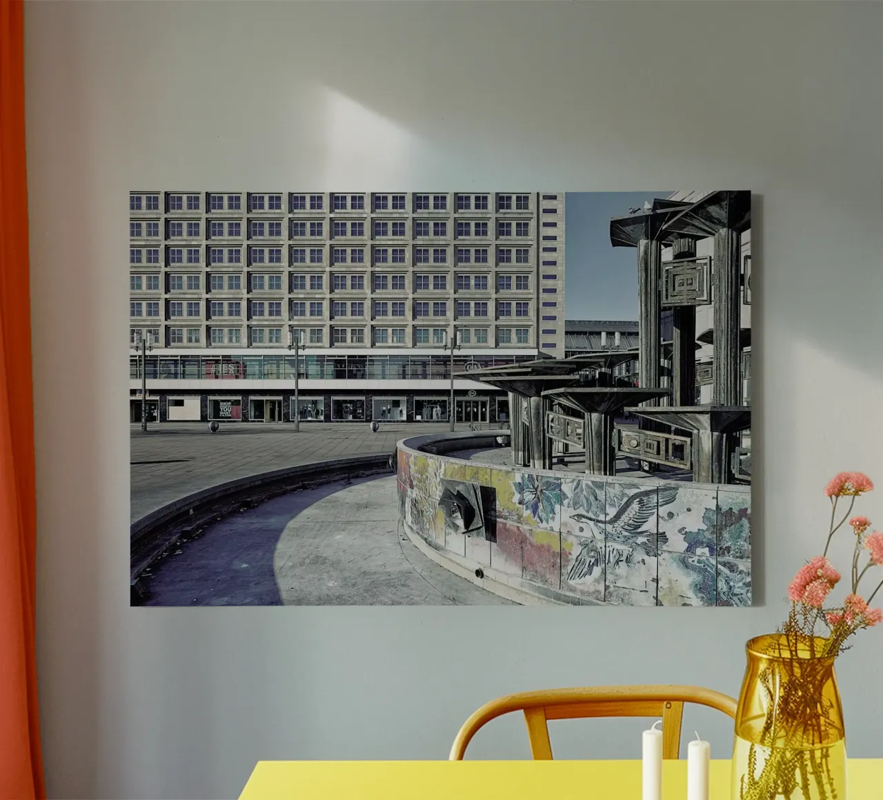 Berlin 2020 No 08 tela con Cornice a cassetta da Michael Belhadi