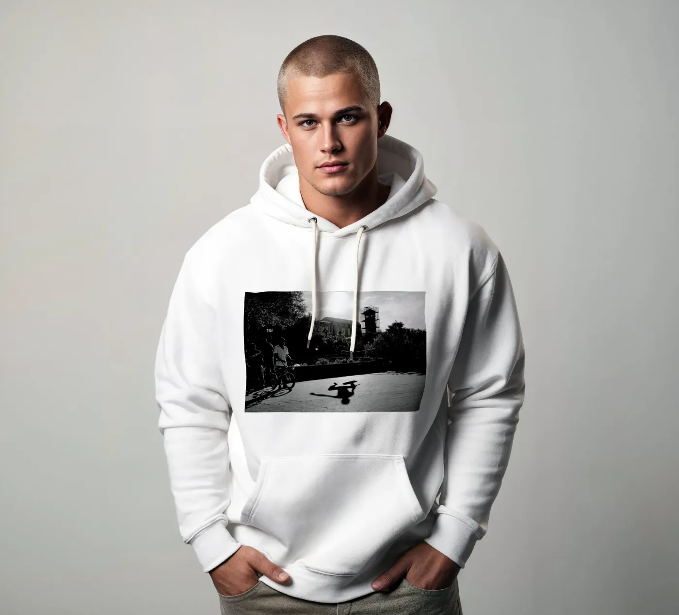 Monkey hoodie by Philipp Reinhard